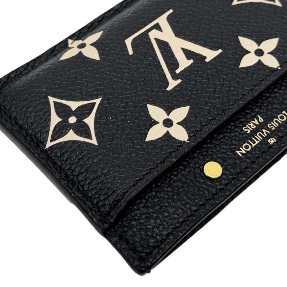 Louis Vuitton  Monogram Empreinte Leather Card Holder Bicolor - Picture 5 of 11